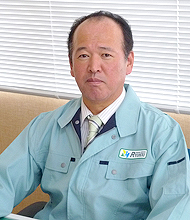 代表取締役社長 堤真之の写真